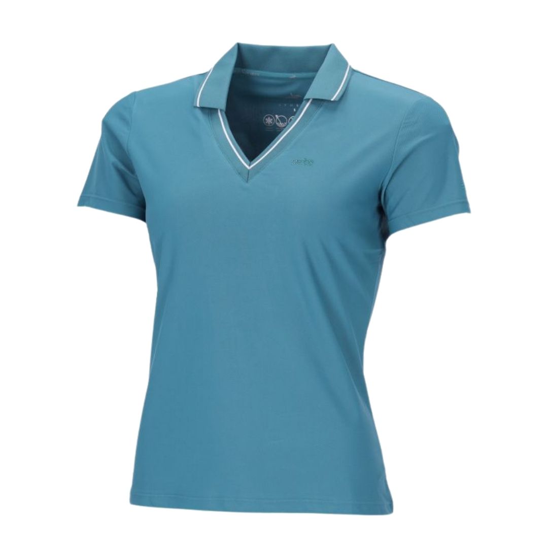 Schockemohle Women's SPMiley Style T-Shirt in Colonial Blue