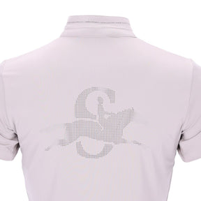 Schockemohle Women's SPPanja Style T-Shirt in Stone