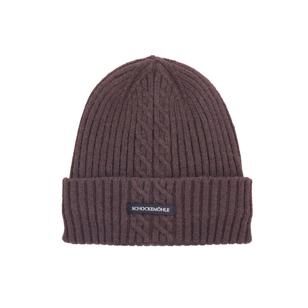 Schockemohle Women's SP Braided Beanie in Mocca