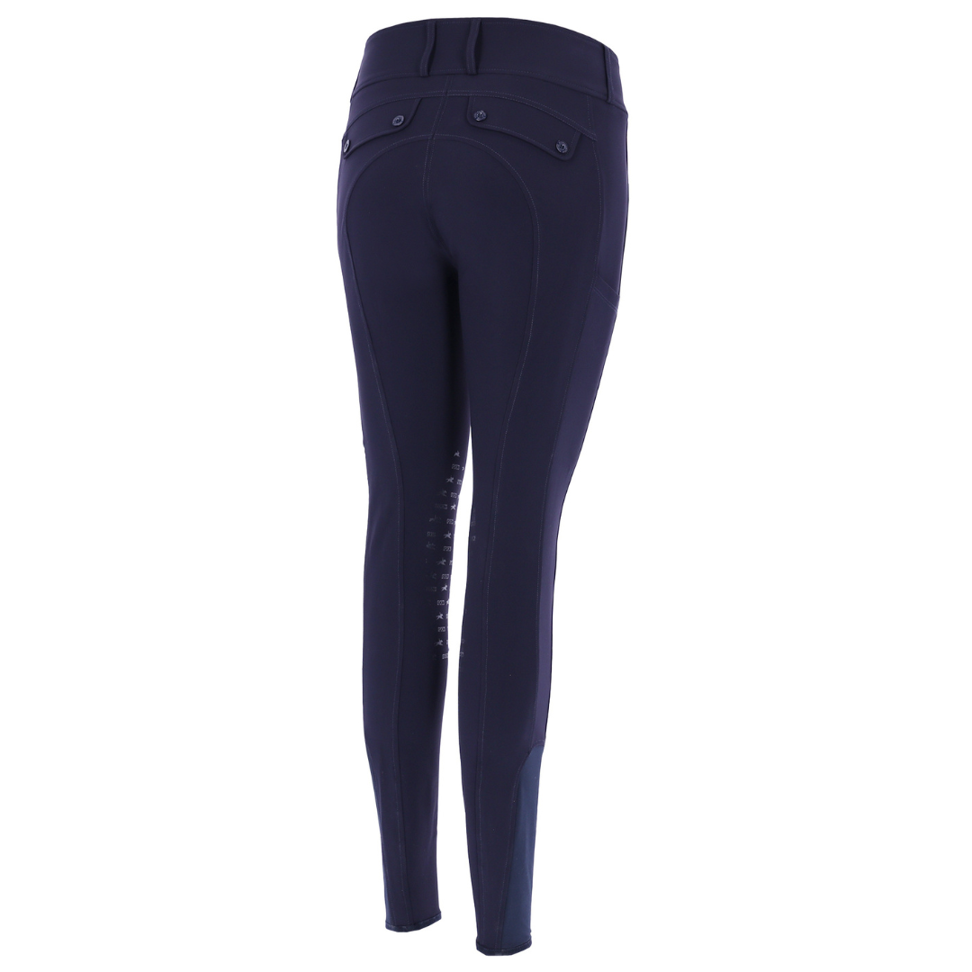 Schockemohle Women's SP Carola KP Style Breeches in Dark Navy
