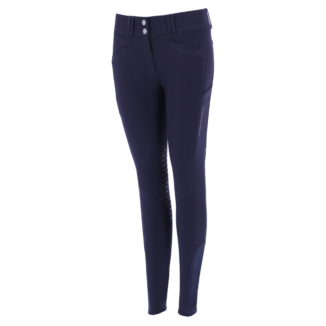 Schockemohle Women's SP Carola KP Style Breeches in Dark Navy
