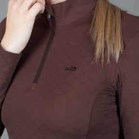 Schockemohle Women's SP Daria Training Shirt in Mocca