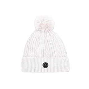 Schockemohle Women's SP Glamour Beanie in Mocca Navy Silver