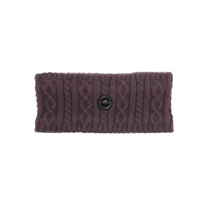 Schockemohle Women's SP Glamour Headband in Mocca Navy Silver