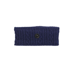 Schockemohle Women's SP Glamour Headband in Mocca Navy Silver