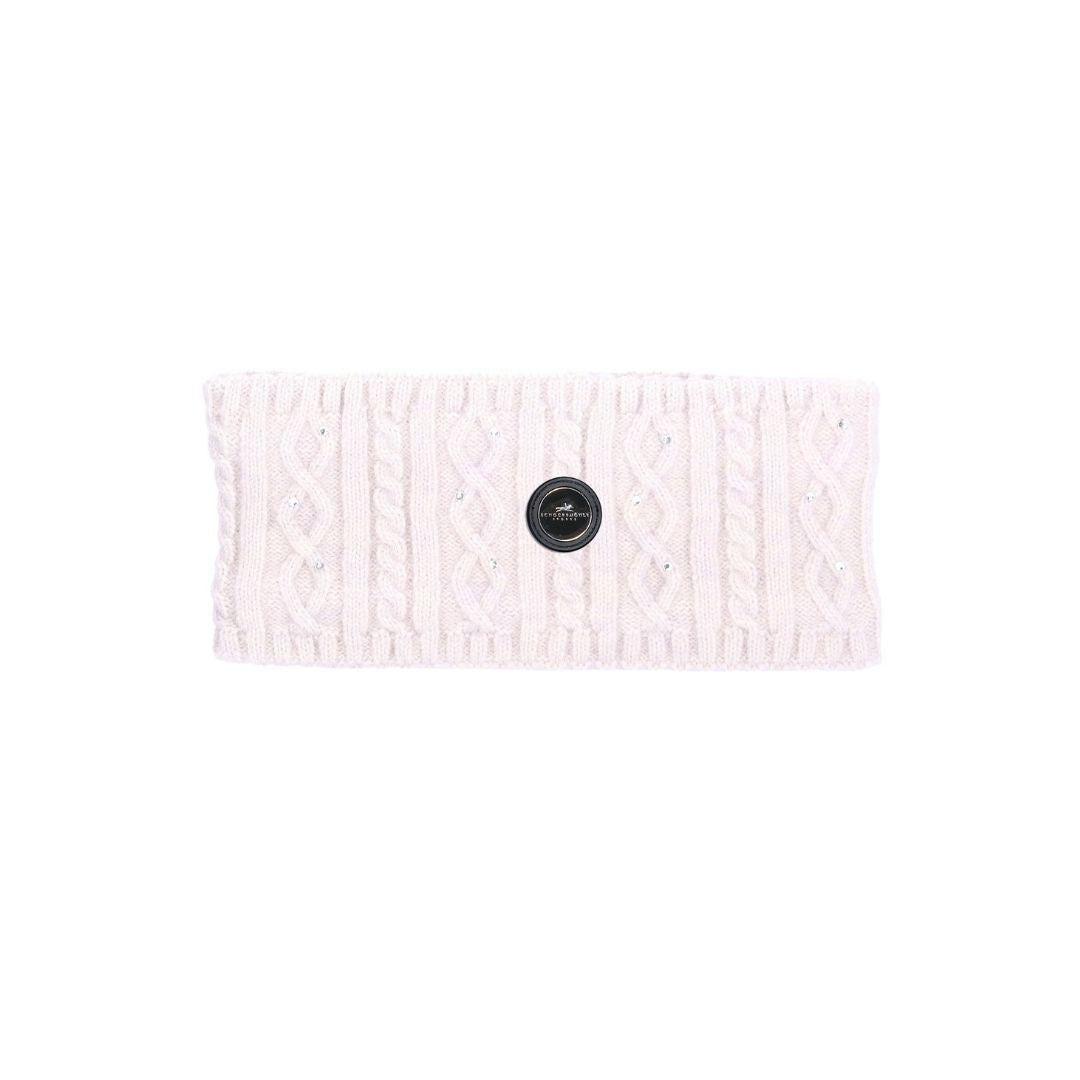 Schockemohle Women's SP Glamour Headband in Mocca Navy Silver