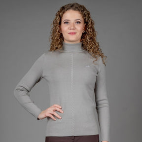 Schockemohle Women's SP Josie Sweater in Silver Grey