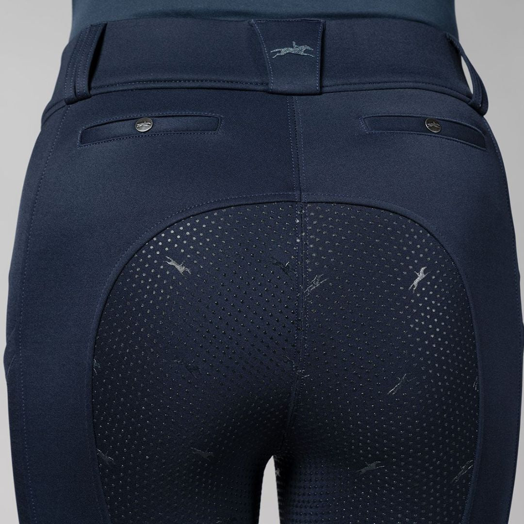 Schockemohle Women's SP Dorina Full Seat Riding Tights in Dark Navy