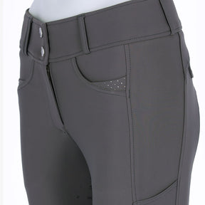 Schockemohle Women's SP Noelle Full Seat Breeches in Dusty Chocolate