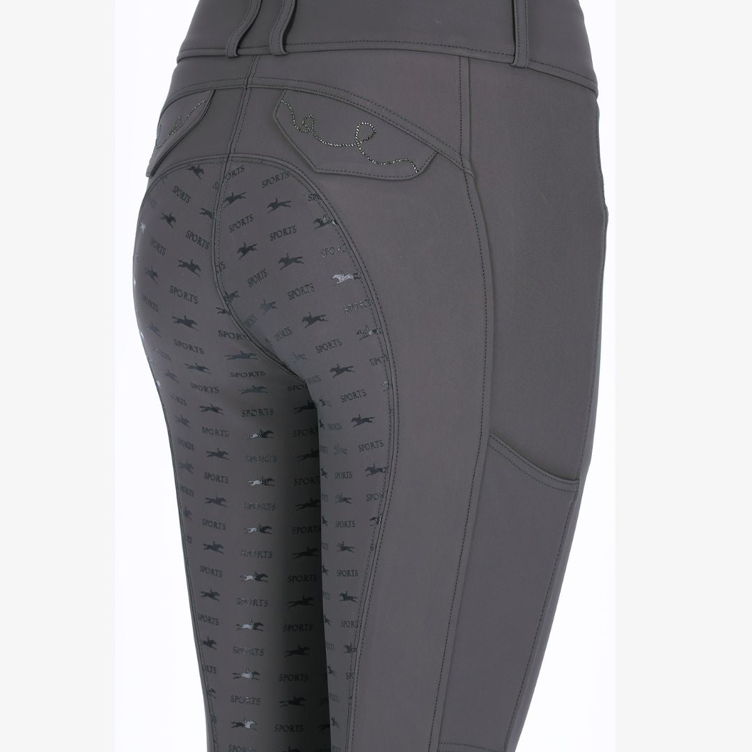 Schockemohle Women's SP Noelle Full Seat Breeches in Dusty Chocolate