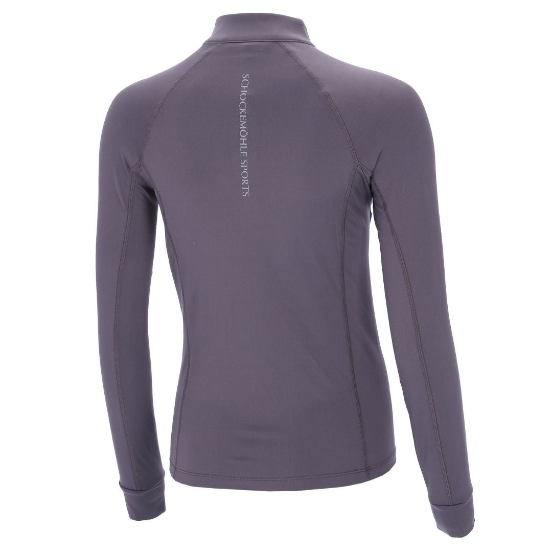Schockemohle Women's Winter Page Riding Shirt in Dark Grey