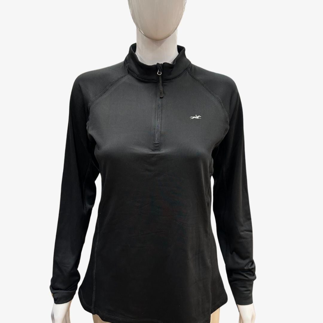 Schockemohle Women's Winter Page Riding Shirt in Dark Grey