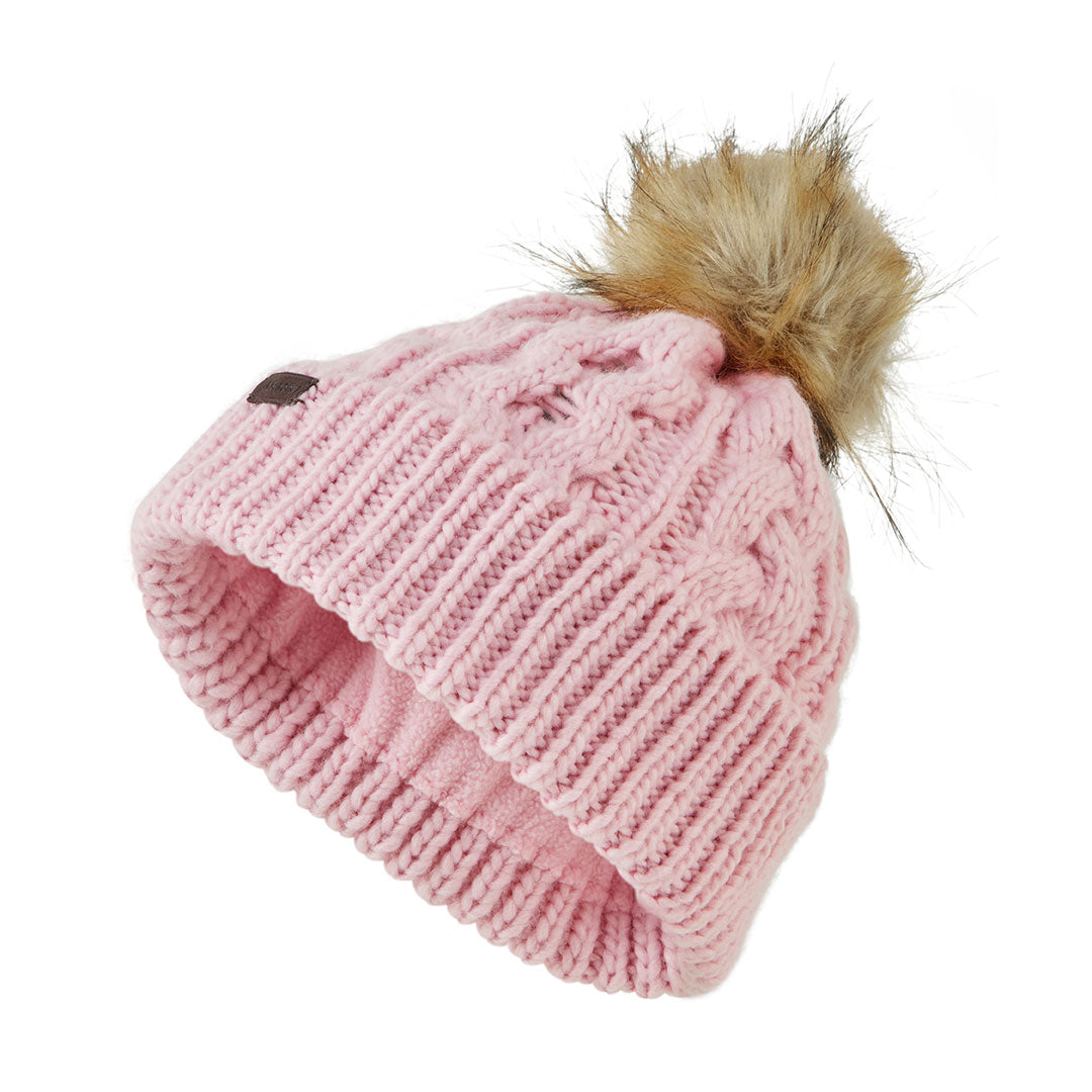 Schoffel Bakewell Hat and Scarf Boxed Set in Pale Pink
