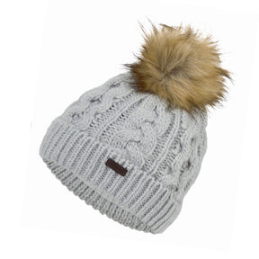 Schoffel Bakewell Hat and Scarf Boxed Set in Silver Grey