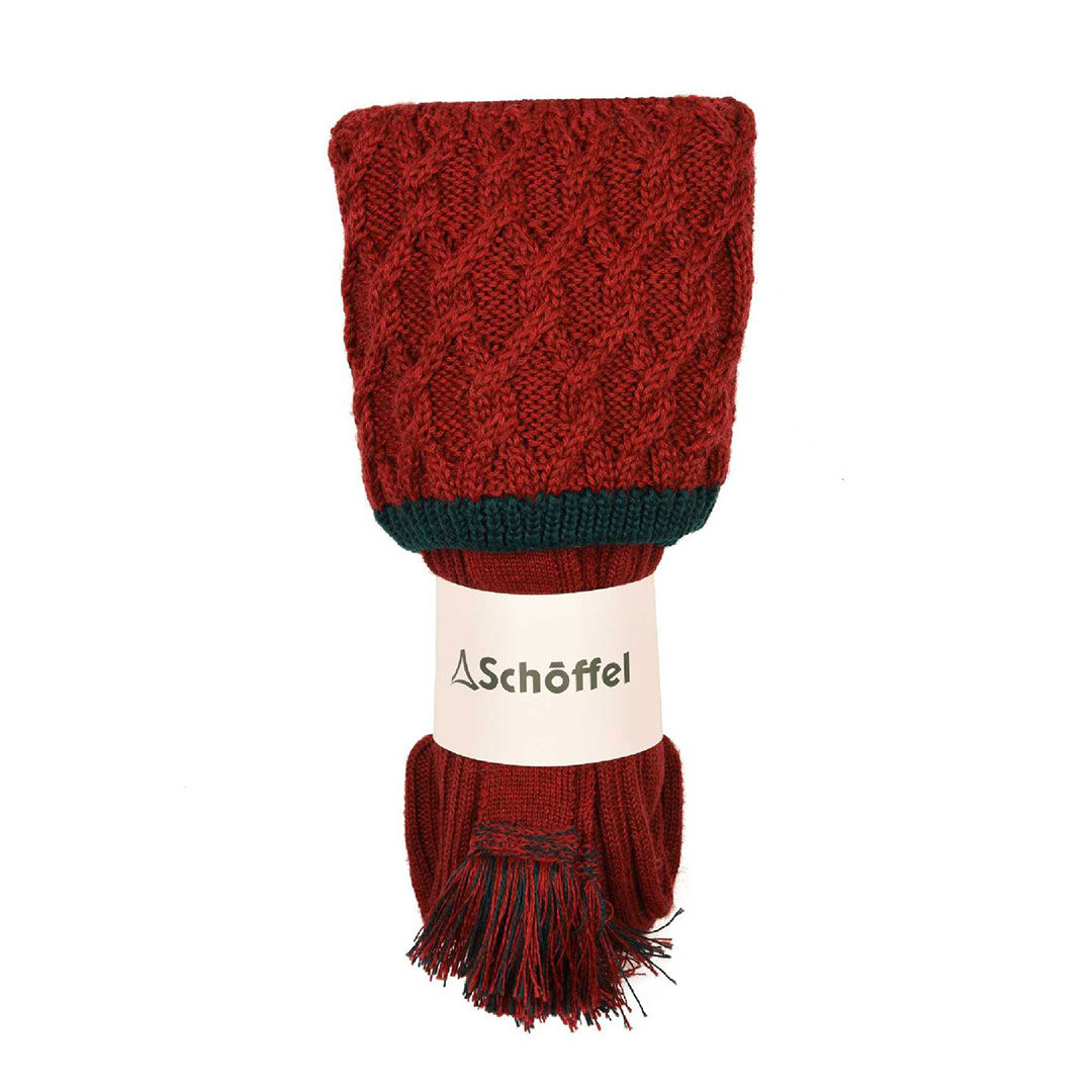 Schoffel Lattice Sock in Chilli