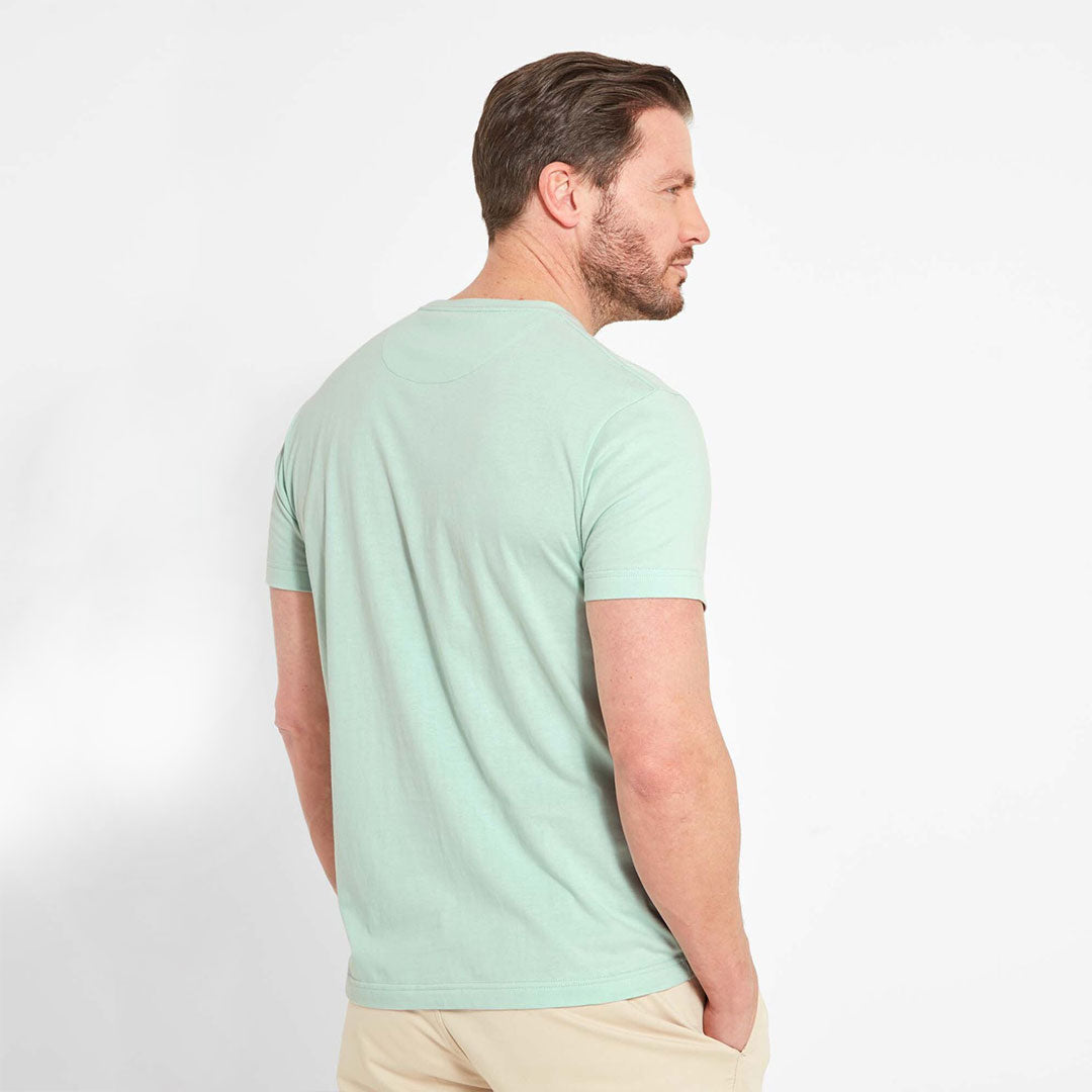 Schoffel Men's Trevone T-Shirt in Pale Mint