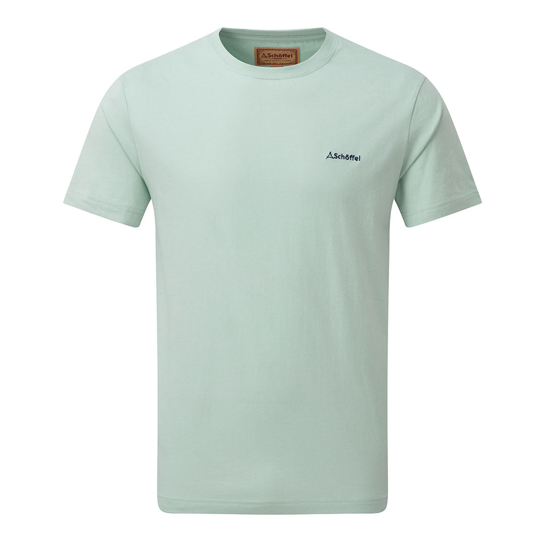 Schoffel Men's Trevone T-Shirt in Pale Mint