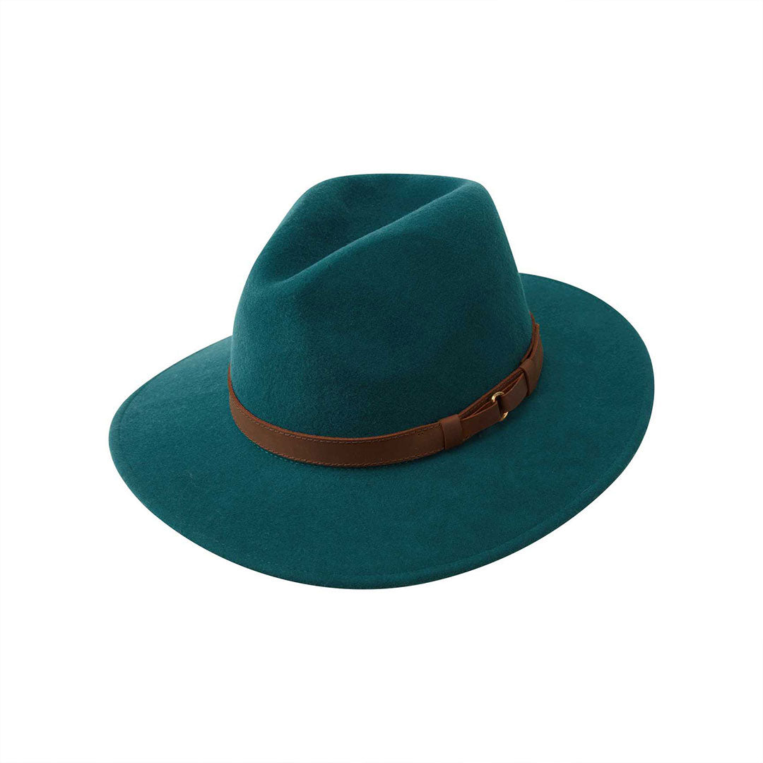 Schoffel Women's Willow Fedora in Dark Teal