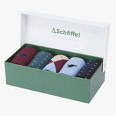 Schoffel Bamboo Sock 5 Box Argyle Pattern