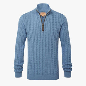 Schoffel Calton Cable Quarter Zip Jumper