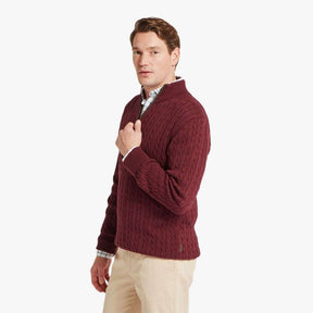 Schoffel Calton Cable Quarter Zip Jumper