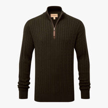 Schoffel Calton Cable Quarter Zip Jumper