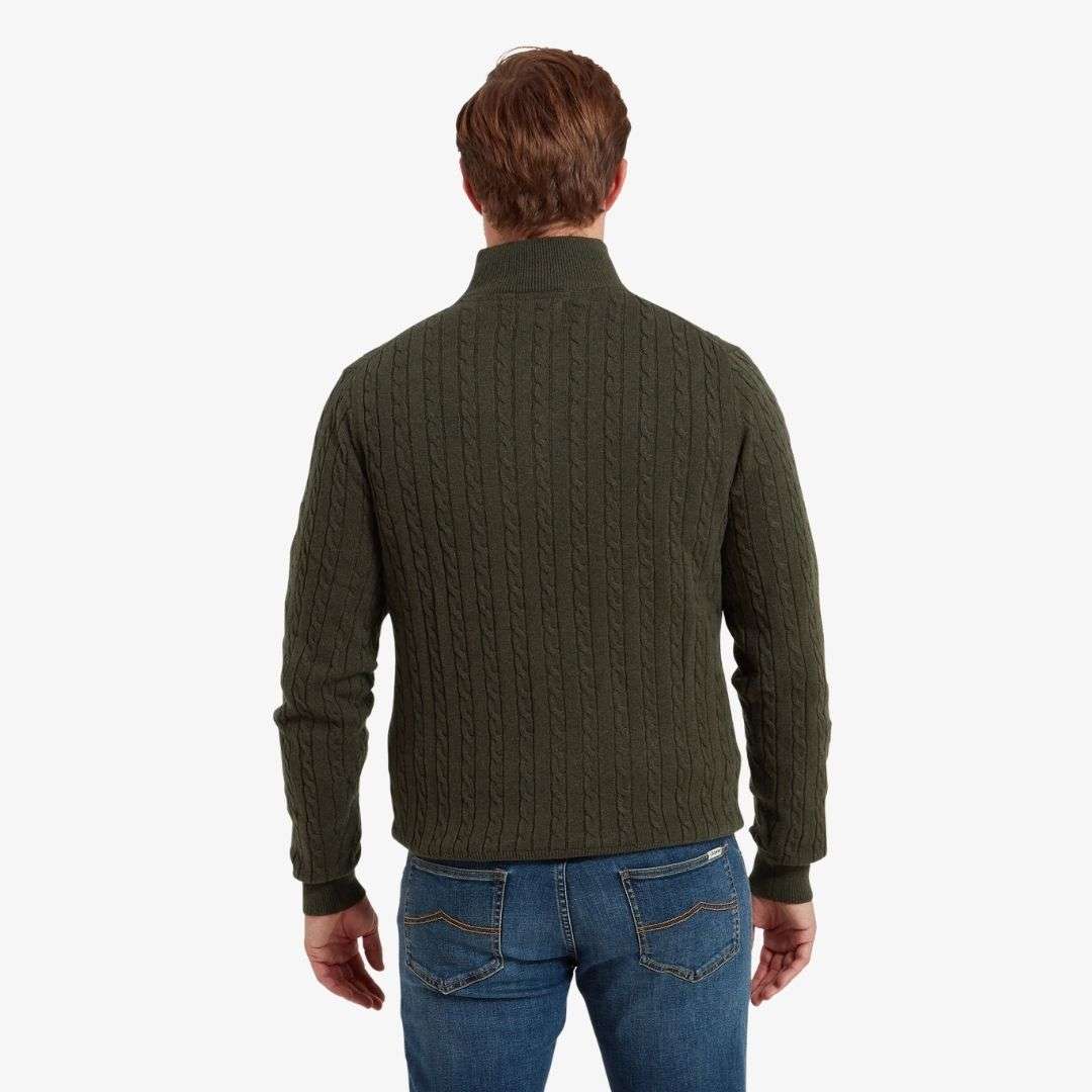 Schoffel Calton Cable Quarter Zip Jumper