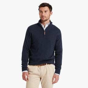 Schoffel Calton Cable Quarter Zip Jumper
