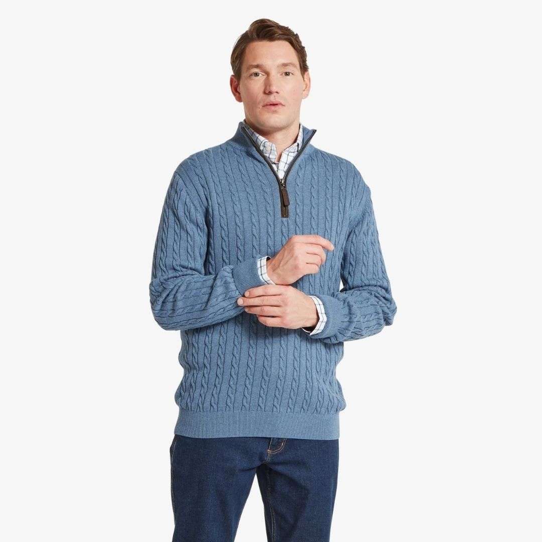 Schoffel Calton Quarter Zip Jumper