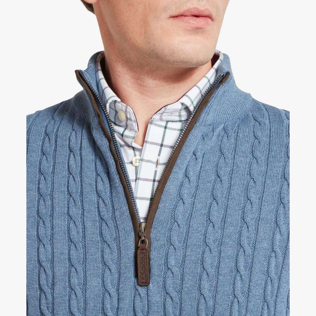 Schoffel Calton Quarter Zip Jumper