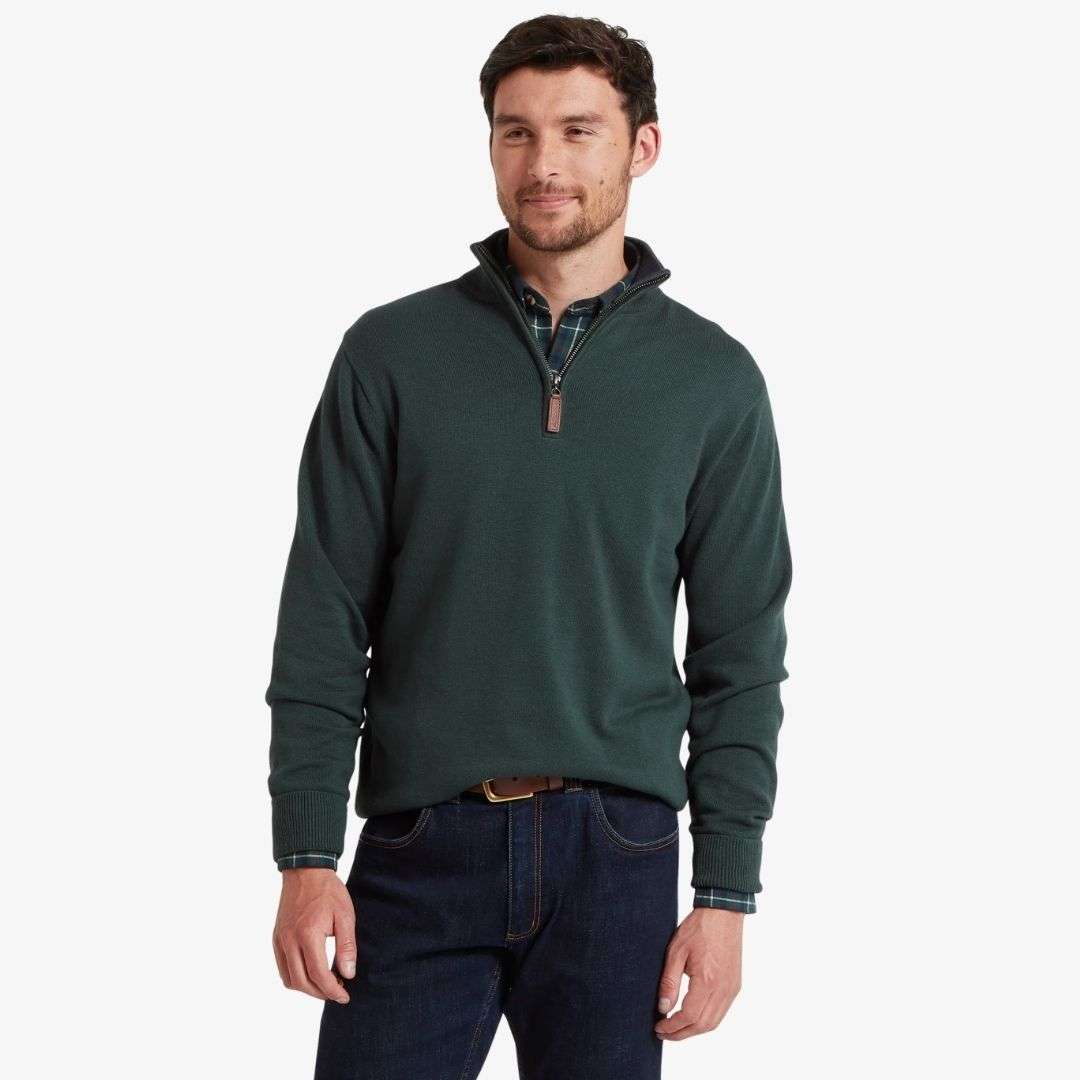 Schoffel Calton Quarter Zip Jumper