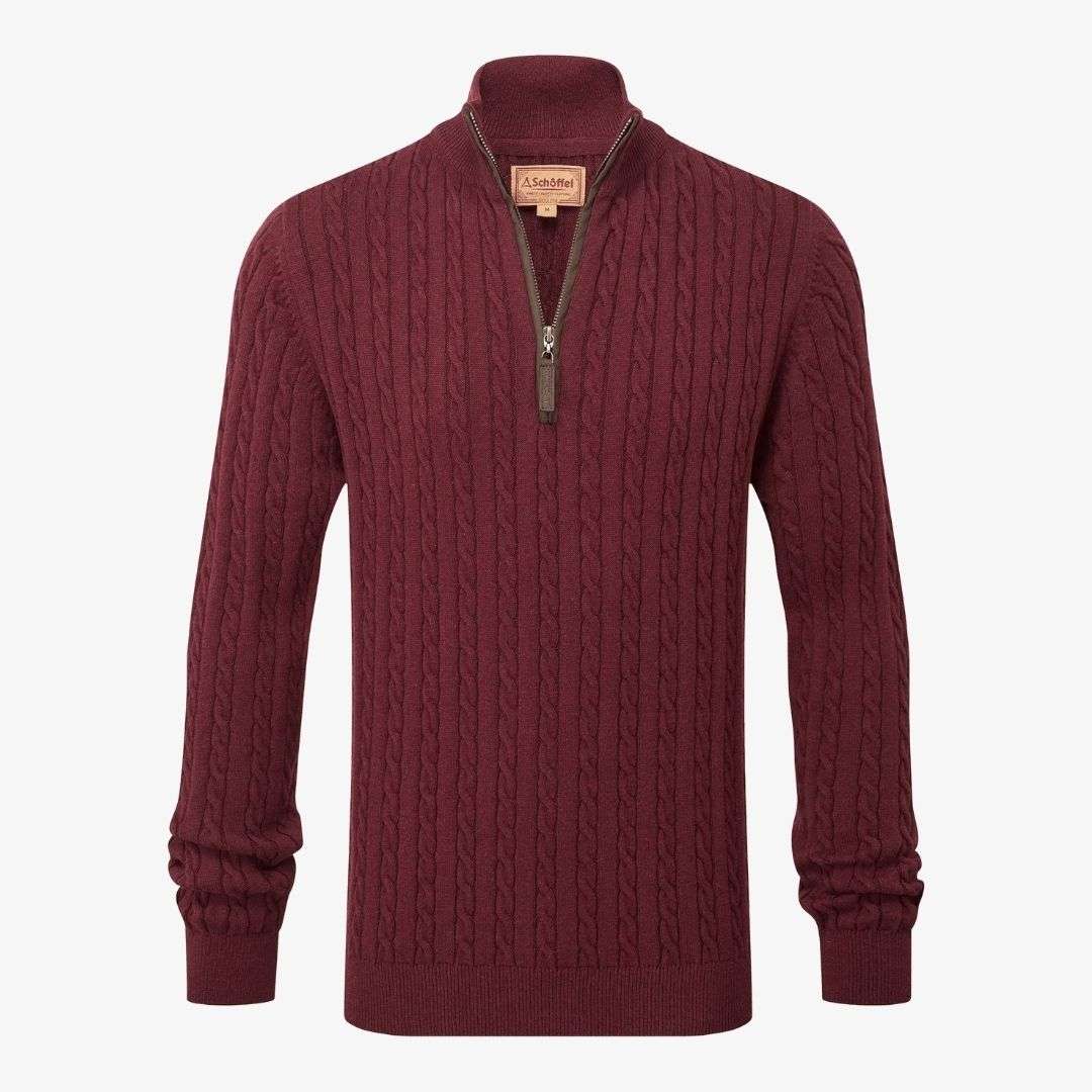 Schoffel Calton Quarter Zip Jumper