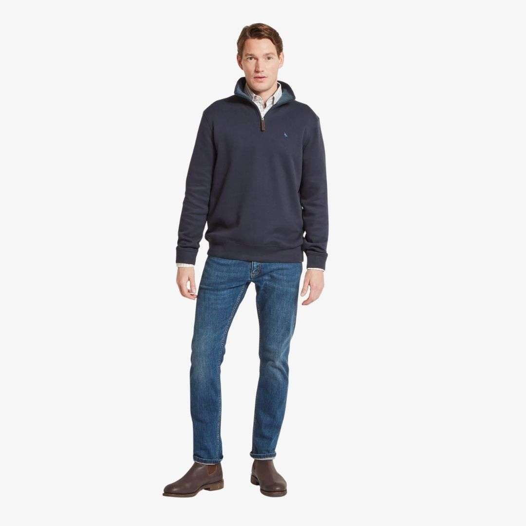 Schoffel Kingsand Quarter Zip Jumper