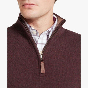 Schoffel Lewis Lambswool Quarter Zip Jumper