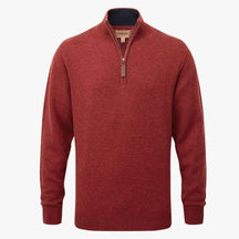 Schoffel Lewis Lambswool Quarter Zip Jumper