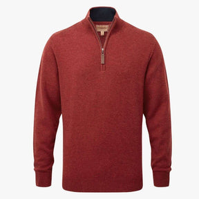 Schoffel Lewis Lambswool Quarter Zip Jumper