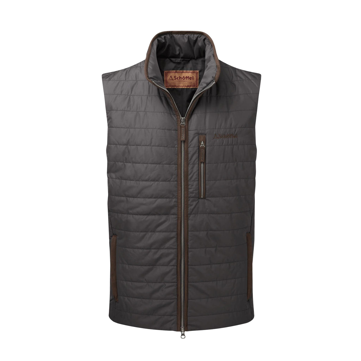 Schoffel Men's Brora Gilet in Charcoal
