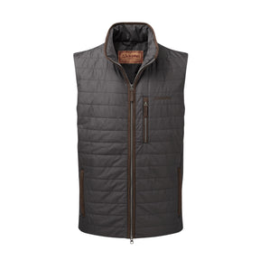 Schoffel Men's Brora Gilet in Charcoal