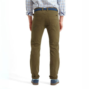 Schoffel Men's Canterbury 5 Pocket Jean in Moss