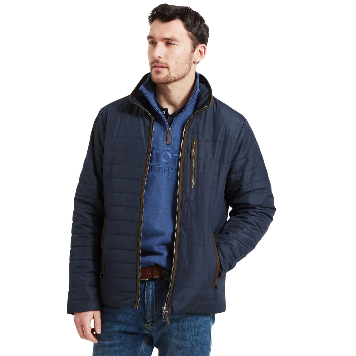 Schoffel Men's Carron Jacket in Navy