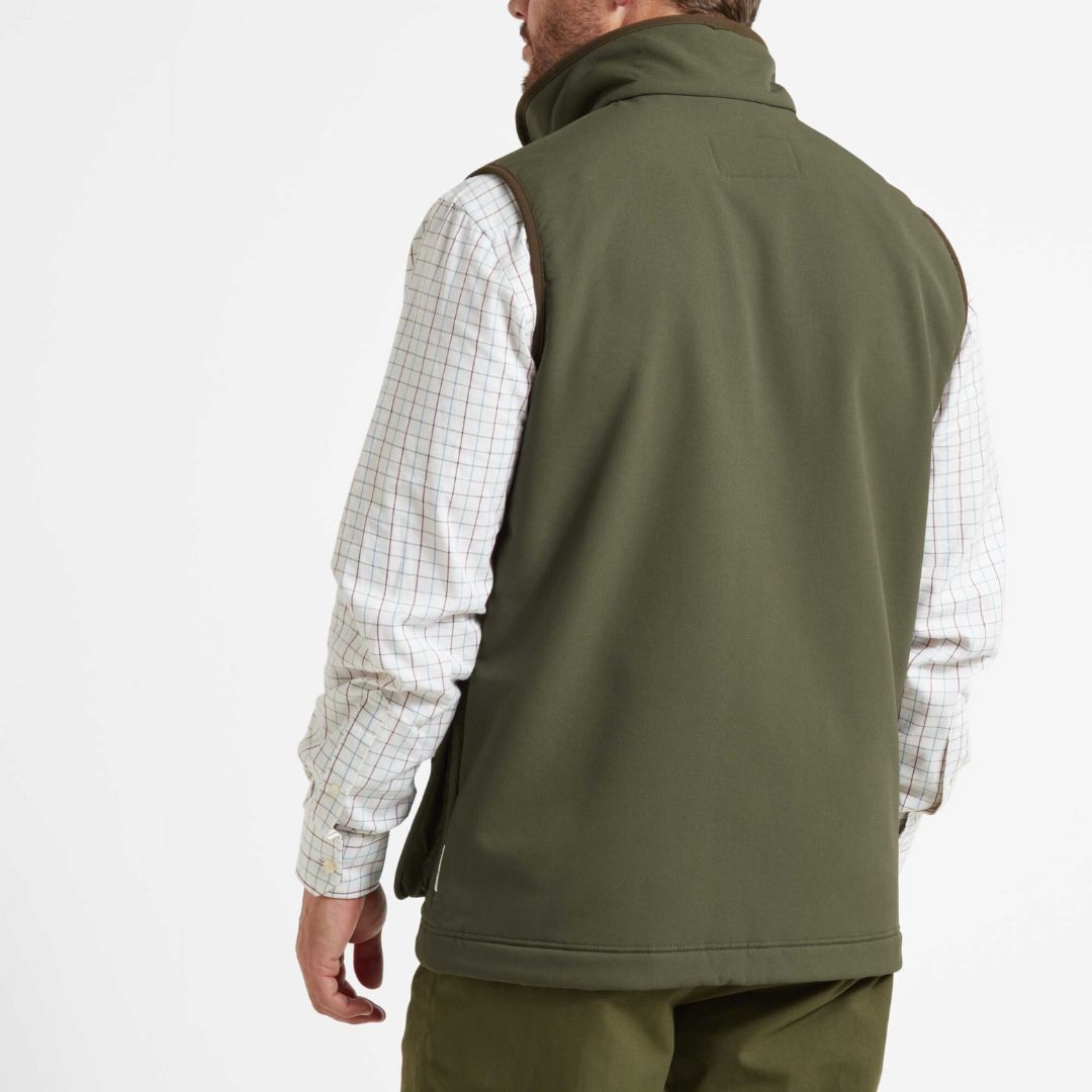 Schoffel Men's Gunby Gilet in Forest