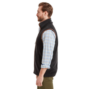 Schoffel Men's Oakham Fleece Gilet Gunmetal