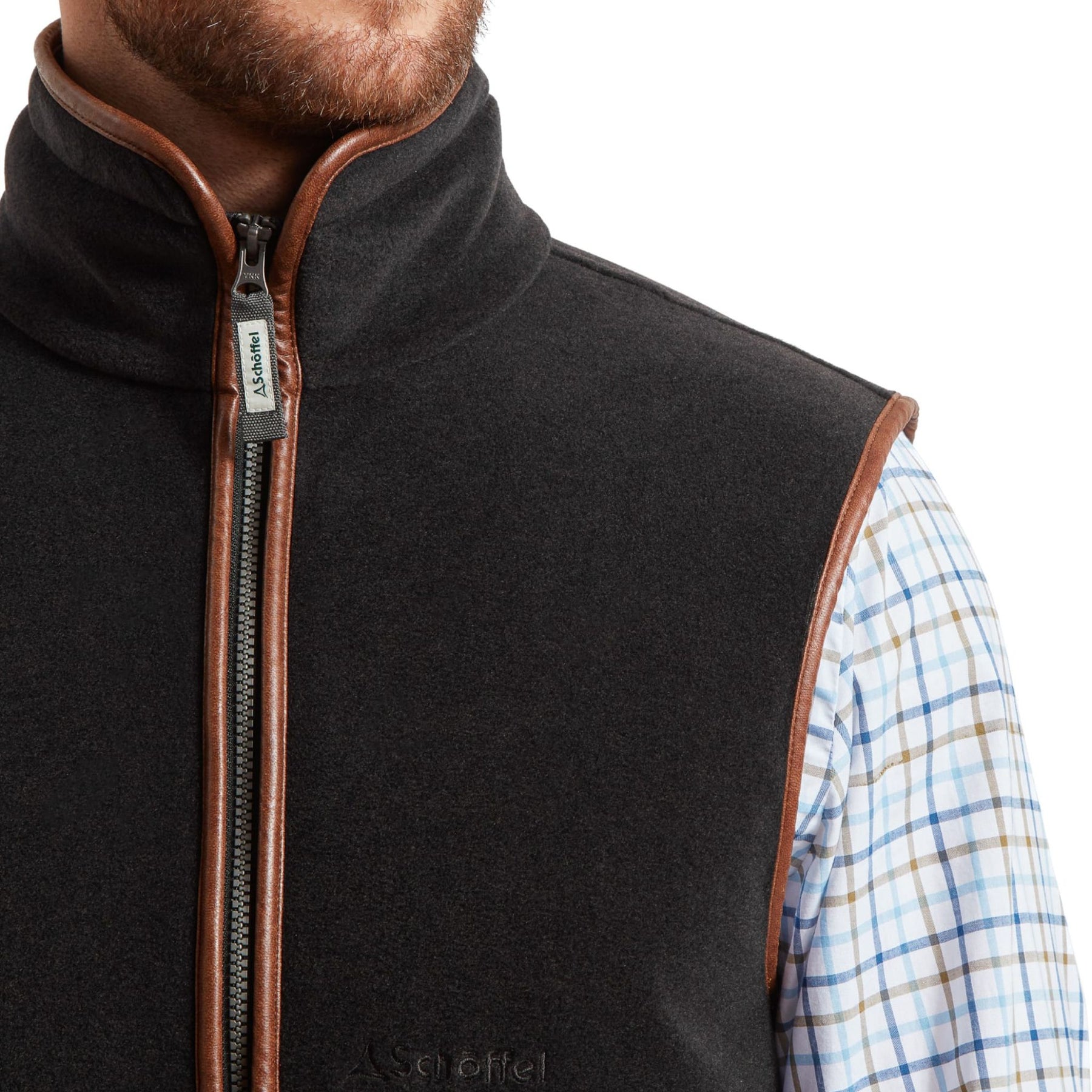 Schoffel Men's Oakham Fleece Gilet Gunmetal