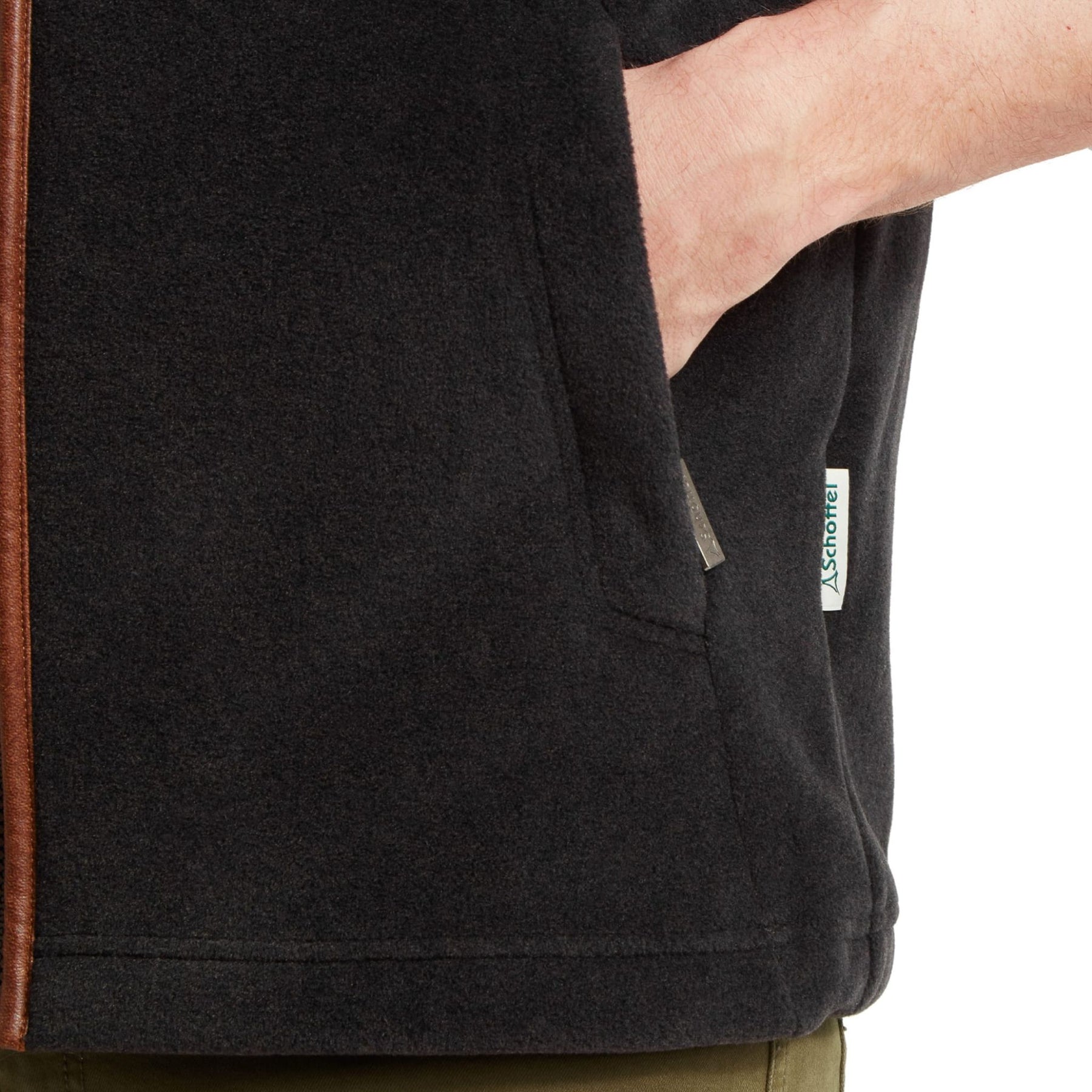 Schoffel Men's Oakham Fleece Gilet Gunmetal