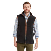 Schoffel Men's Oakham Fleece Gilet Gunmetal