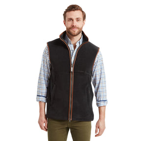 Schoffel Men's Oakham Fleece Gilet Gunmetal