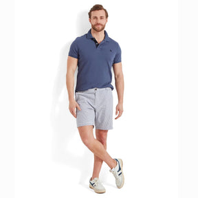 Schoffel Men's St. Ives Jersey Polo Shirt in French Navy