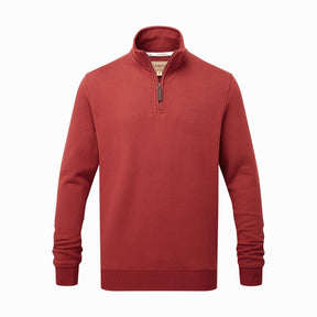 Schoffel Men's St Merryn Jumper in Deep Red