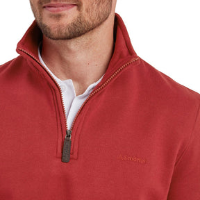 Schoffel Men's St Merryn Jumper in Deep Red