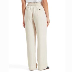 Schoffel Women's Daphne Linen Trousers in Oat